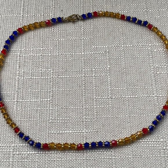 Women Necklace Multi Color Beads Mala Fashion Jewelry Wrap Bracelet - Picture 8 of 9